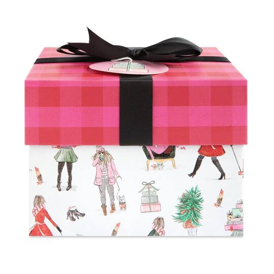 Large Miss Claus Gift Box by Ashland®